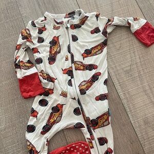 Posh Peanut Cars Onesie 3-6M